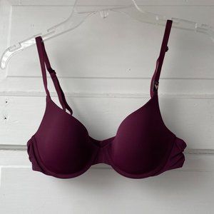 NWT Victoria’s Secret Maroon Demi Bra